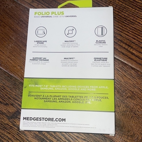 M-Edge Universal Folio Plus Tablet Case 7-8' - Picture 4 of 4